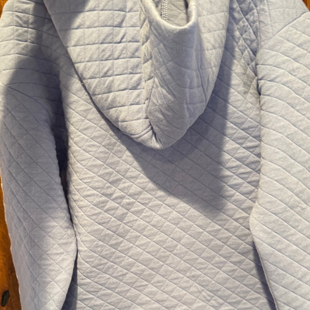 Carhartt Kids Sky Blue Quilted Hoodie - Picture 4 of 8